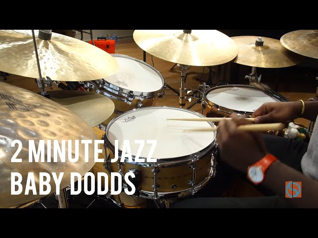 Baby Dodds - Ulysses Owens, Jr. | 2 Minute Jazz - YouTube