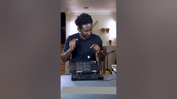 Finger Drumming: First Day VS 1 Year Progress #shorts