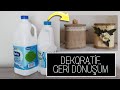 PLASTİK ŞİŞELERDEN DEKORATİF GERİ DÖNÜŞÜM / Recycle