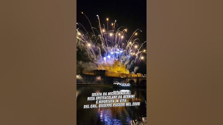 Roma il 29 giugno si illumina ✨La Girandola nel cuore della città eterna #GirandolaRoma. Savethedate