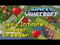 Easy Infinite Villager Breeder Tutorial | Simply Minecraft (Java Edition 1.16)