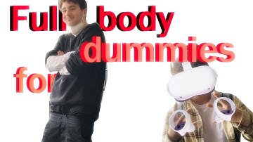 Full body tracking but with a oculus rift | THE SETUP VIDEO (badly explained)