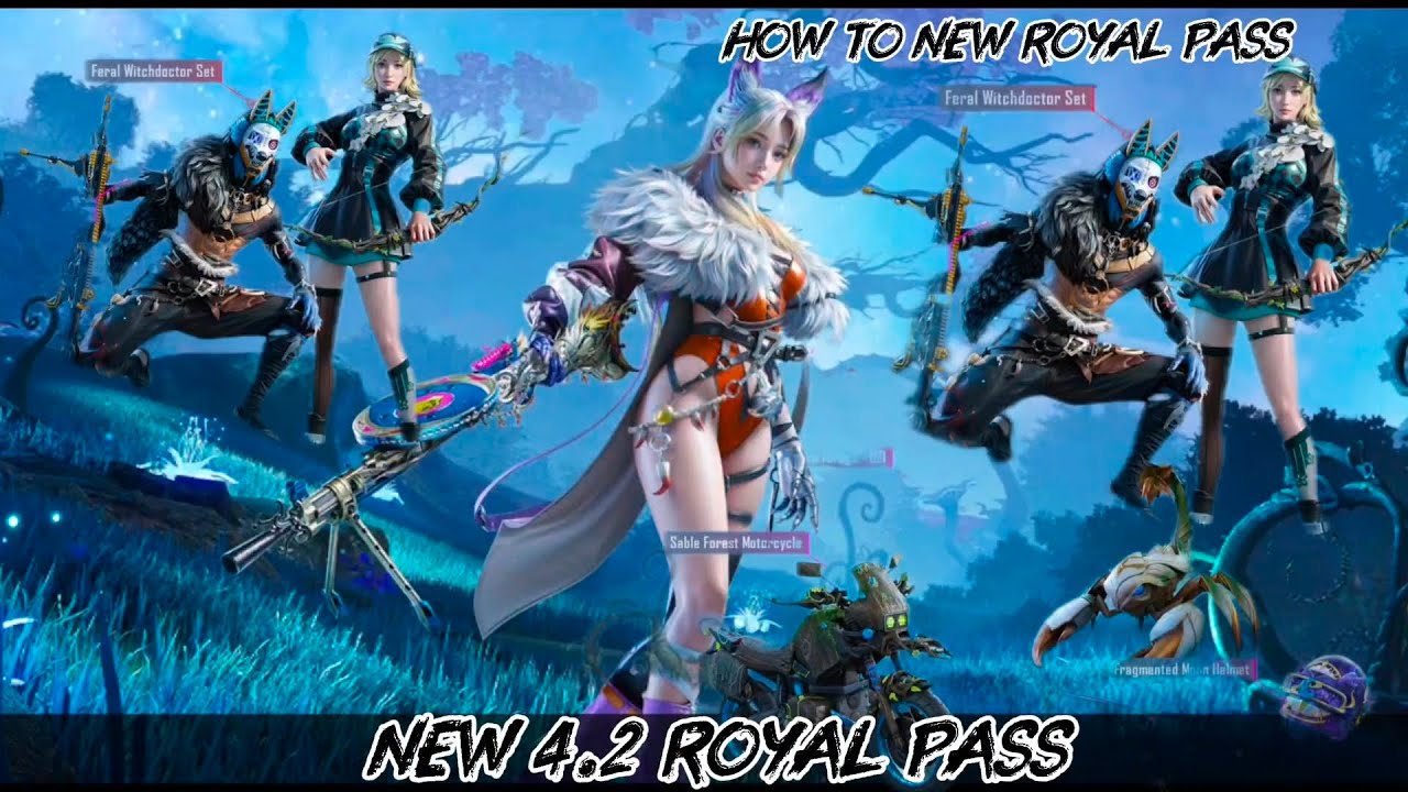 Bgmi 4.2 update new Royal pass 
