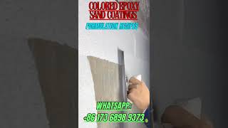 colored sand Epoxy coatings, self leveling colored sand epoxy formulation recipes