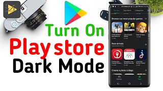 How To Turn On/Enable On Dark Mode/Theme On Play store 2020 screenshot 2