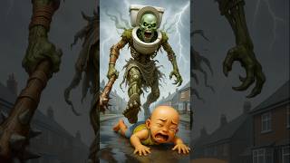 Upin Ipin Dan Kak Ros Dan Atok Dalang Vs Monster Skibidi Toilet Tengkorak