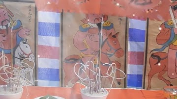 Lễ cấp sắc người Sán Dìu- Bắc cầu đón thánh