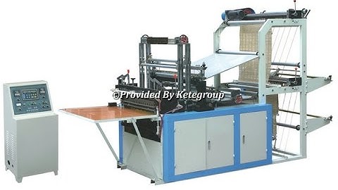 2 Line Bottom Sealing Bag Making Machine