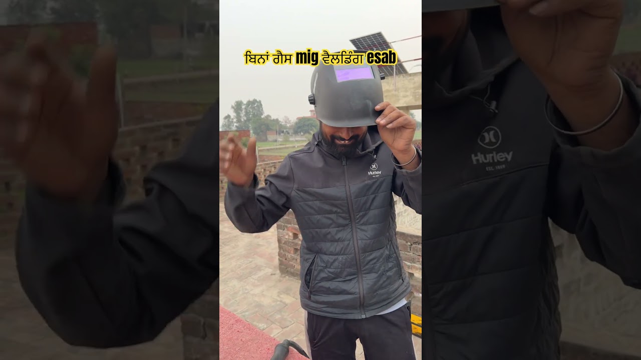 New welding  machine  mig without ਗੈਸ #esab