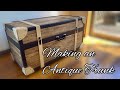 [DIY] Making an Antique Trunk / テーブルにもスツールにもなるおしゃれな収納