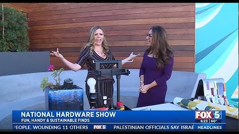 2023 Home Trends Peace, Purpose, Connections from National Hardware Show on FOX San Diego w Kathryn