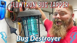 INSANE MOSQUITO KILLING POWER! My Flowtron (Bug Zapper) Review!