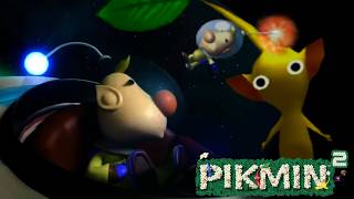 will louie reunite with his pie? NO!!! his ship is still in pieces! | Pikmin² Louie's Quest [Part 1]
