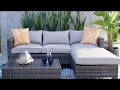 Outdoor Domingo II Sofa W/Reversible Chaise & Cocktail Table | Living Spaces Outdoor Domingo II Sofa W/Reversible Chaise & Cocktail Table | Living Spaces