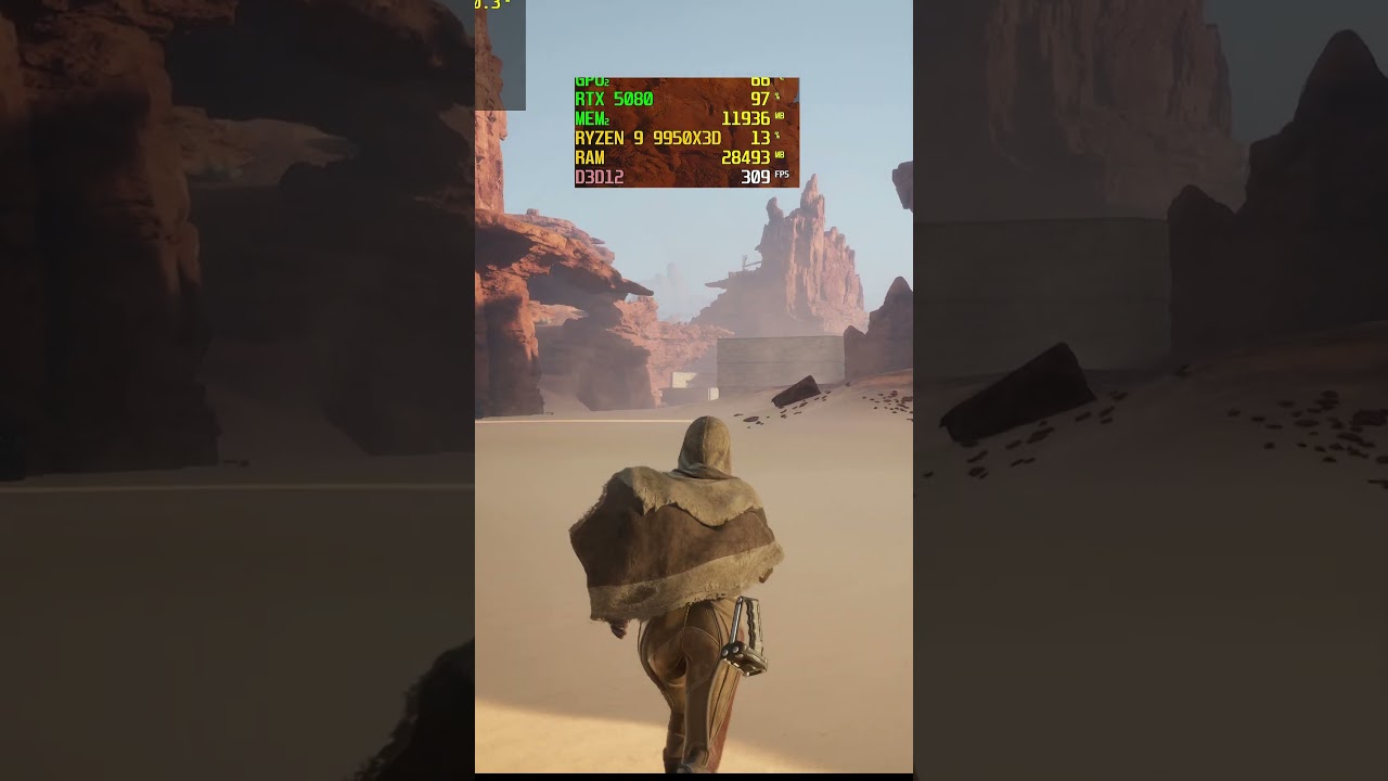 Dune Awakening Performance Test | Frame Gen 4X Plus DLSS Ultra Performance 