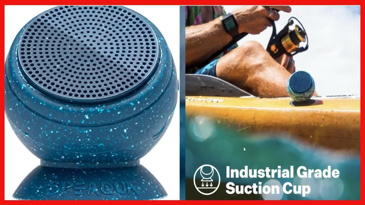 Speaqua – Bluetooth Speaker-Waterproof, Durable w/Built-in Storage