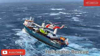 Helicopter Rescue in Offshore