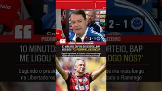 PRESIDENTE DO CRUZEIRO REVELA LIGAÇÃO DO PRESIDENTE DO FLAMENGO! 👀👏👏