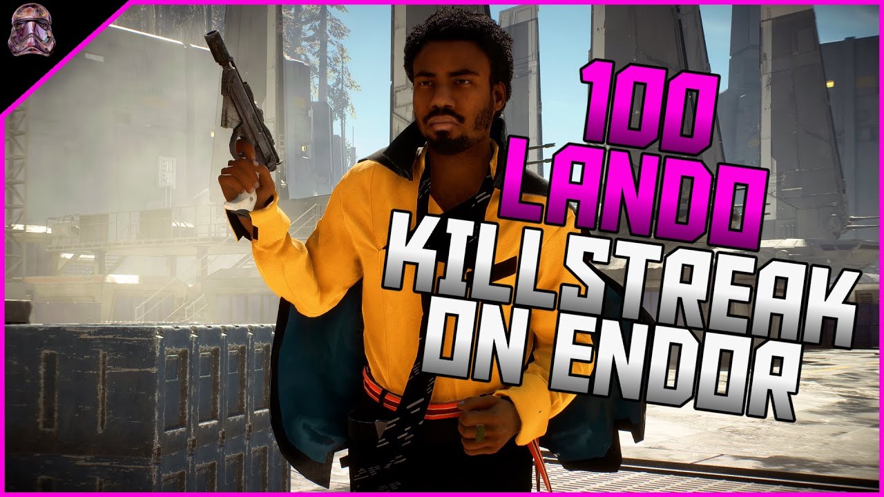 Star Wars Battlefront II 100 Lando Calrissian Killstreak (Endor - Galactic Assault