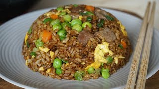 Riz sauté à la sauce de soja  -  Chao Fan  -   Riz Frit