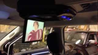 Alpine 10.2 DVD flipdown monitor install 2008 Dodge Caravan