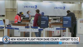 New nonstop flight from Dane County Airport to D.C.