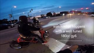 Gy6 Ruckus:  group Ride and Drag Races