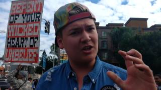 Comic Con La Protest Stan Lees Comikaze