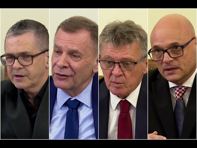 يجري انتخاب رئيس جديد لمكتب المدعي العام، ويعرض المرشحون برامجهم.