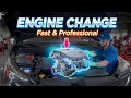 Toyota Prius Engine Change Fast and Professional Method