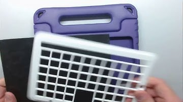 installing a keyguard into a soft sided case with a screen protector