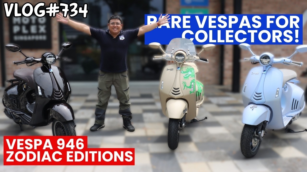 Exclusive Featurette: Vespa 946 Chinese Zodiac Series (Rare)