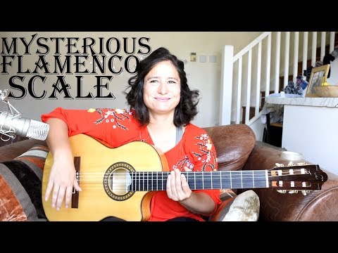 A very mysterious Arabic sounding flamenco guitar scale harmonic minor