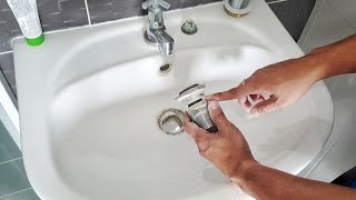 วิธีเปลี่ยนสะดืออ่างล้างมือ