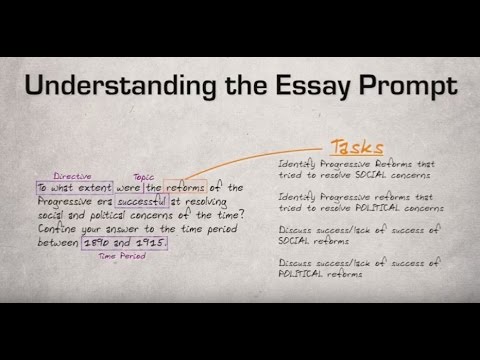 what is a essay prompt