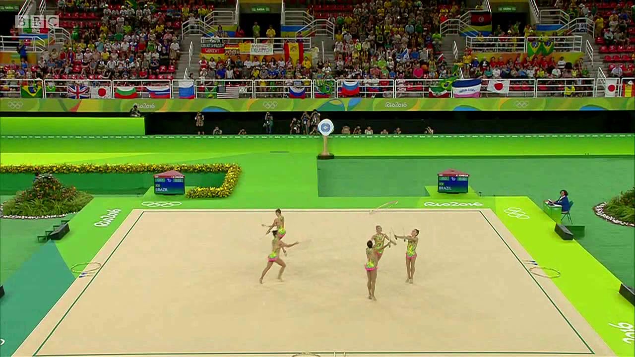 Ginástica Rítmica(Gymnastics Rhythmic) Brasil Olimpíadas Rio 2016