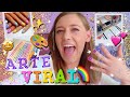 RECREANDO VIDEOS VIRALES DE ARTE 🌈 Dani Hoyos