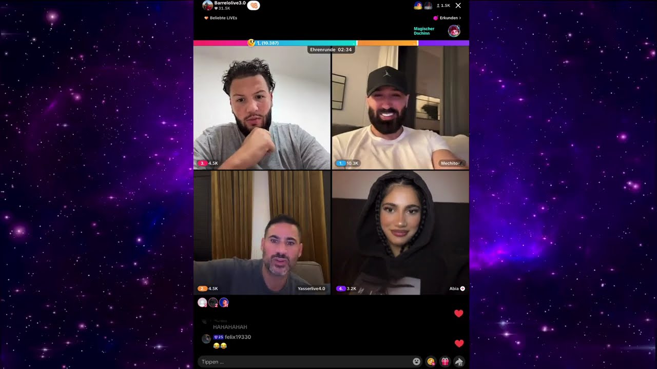 ❌ Barrelo Show mit Friends 2/2 🤯🤩 #tiktok #aavfx #barrelo #barello #yasser #mechito #farremix 