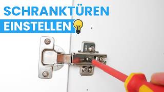 Schranktüren Einstellen Anleitung Um Schiefe Schranktür Zu Justieren