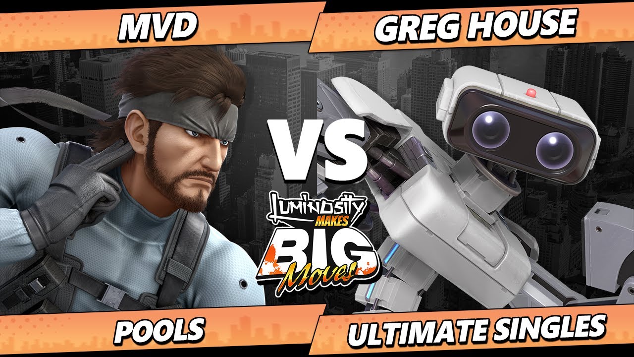 LMBM 2025 - MVD (Snake) Vs. Greg House (ROB) Smash Ultimate - SSBU
