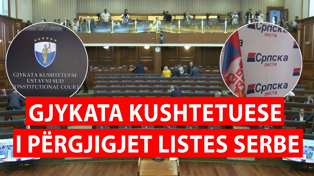 S’ka kuorum për kryesinë/ ‘Gjykata Kushtetuese i përgjigjet Listes Serbe’ – Ora 7