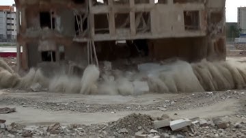 Epic Building Collapse in Seconds