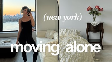 NYC Moving Vlog Part 2: unpacking + settling into my solo apartment