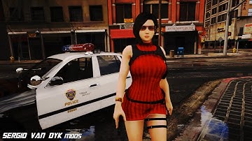 Ada Wong - RESIDENT EVIL 4 REMAKE [Add-On Ped | Replace] GTA V Modding