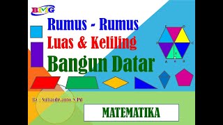 Kumpulan rumus rumus bangun datar || Luas dan Keliling Bangun Datar screenshot 2