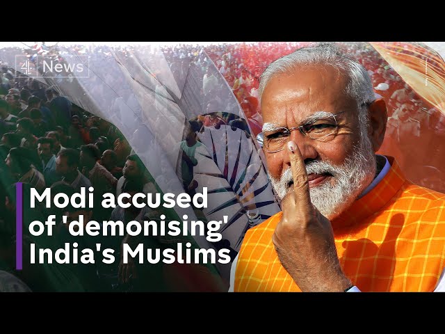 India Election: Modi ‘weaponising’ Hinduism to win votes say critics class=