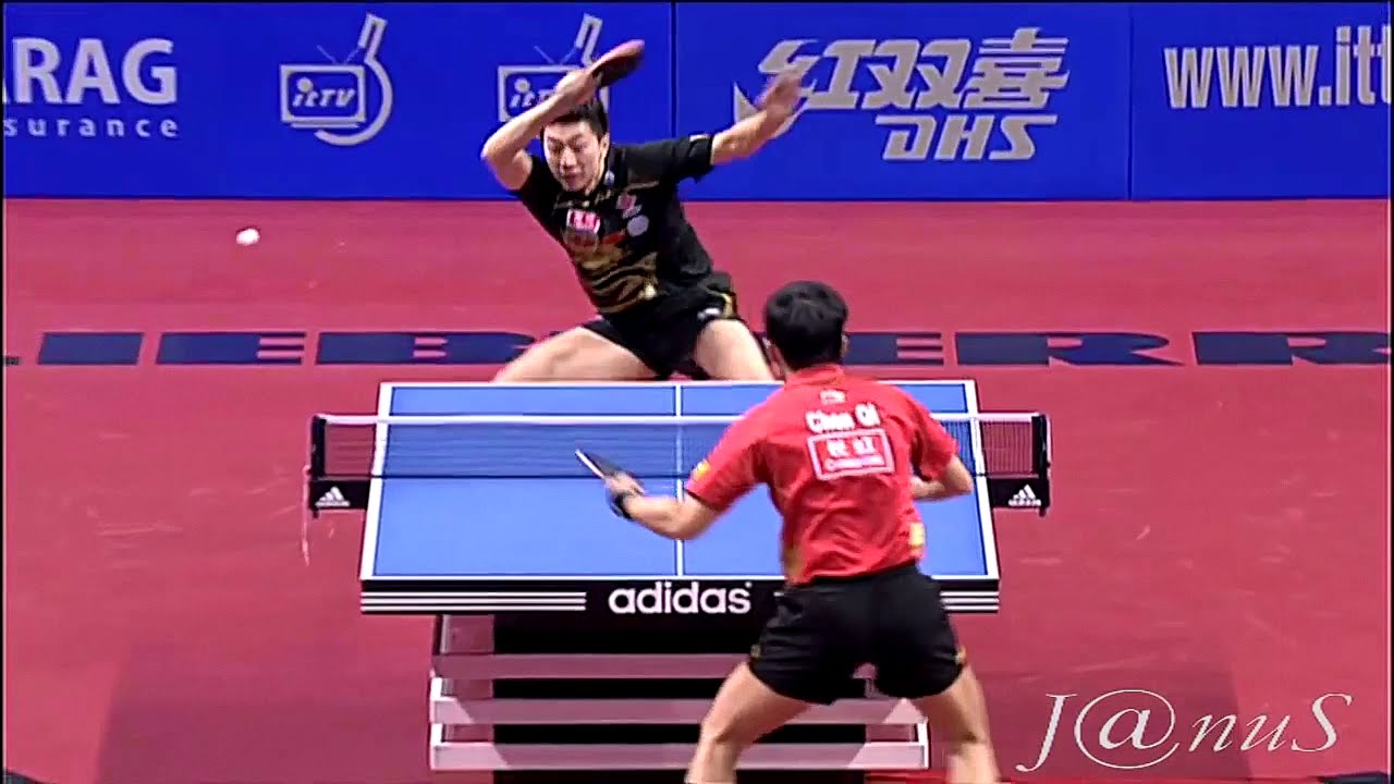 (New!!) 2010 German Open (ms-sf) MA Long - CHEN Qi [Full* Match|Short Form @720p]
