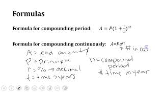 Finite Math, Unit 2, 2.2 Compounding and Continuous Interest, Prob 1