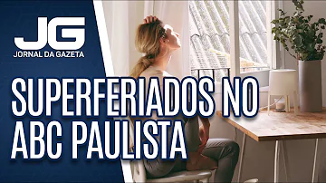Quais feriados foram antecipados no ABC?