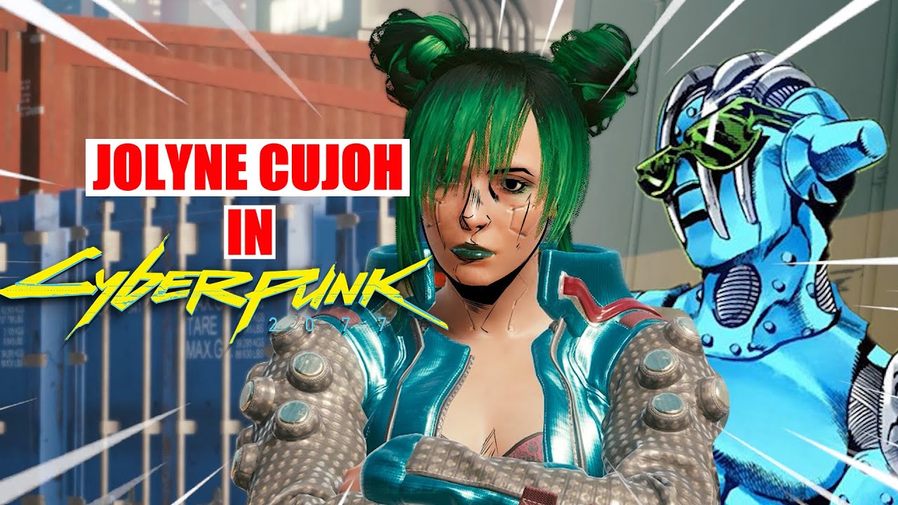 Cyberpunk 2077 JoJo Reference JoJo's V's Bizarre Pose 